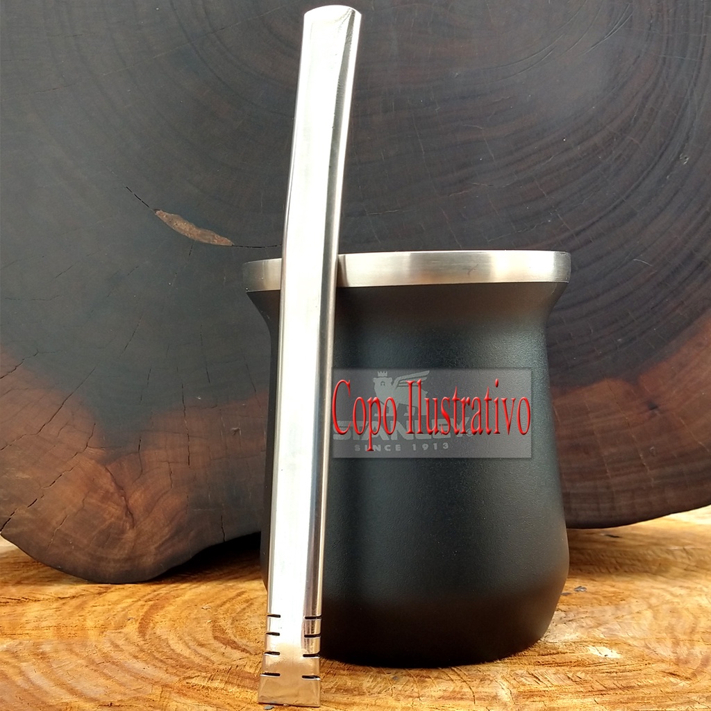 Bomba Terere inox para cuia Stanley mate
