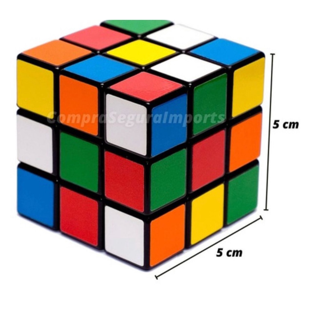 Cubo Mágico Clássico Colorido Brinquedo Barato Original