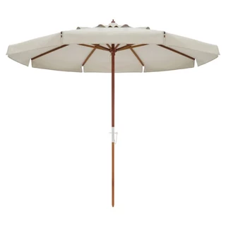 Ombrelone 3 Metros Bagum Beje Em Madeira 300806 Belfix em Oferta na Shopee