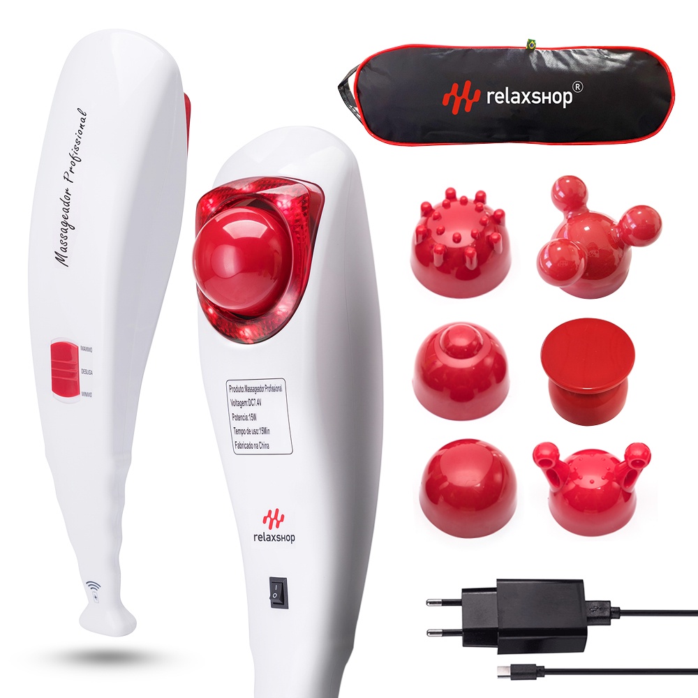 Massageador Muscular Elétrico 4 Níveis Profissional – Renova Center