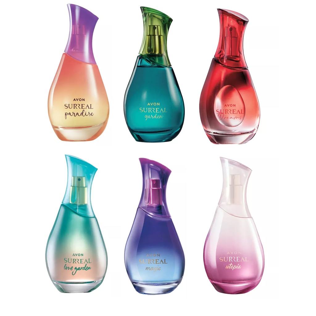 Perfume avon Surreal 75ml fragâncias garden- dreams- utopia- sky