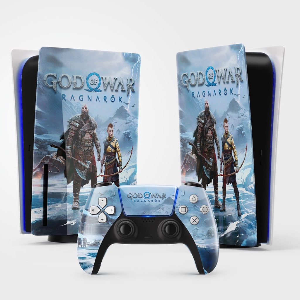 Console PlayStation 5 Standard 825GB Sony Midia Fisica + Jogo God of War:  Ragnarok