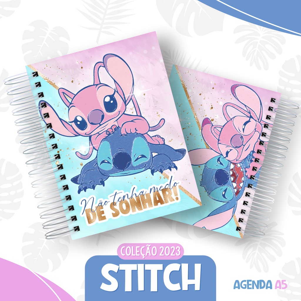 Caderno Personalizado STITCH | Shopee Brasil