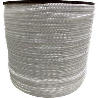 Rolo De Cordão Premium Corda Trançada Em Polipropileno Virgem 4 Milímetros - 1 kg Proteção solar UV