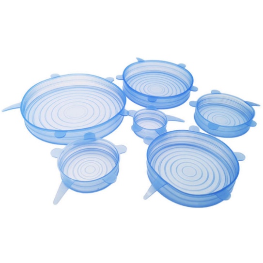 Flexivel Reutilizavel Tampas Panela Silicone