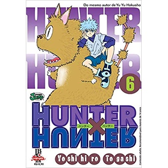 Mangá Hunter X Hunter Anime (Novo - Lacrado) Volumes 1,2,3,4,5,6,7