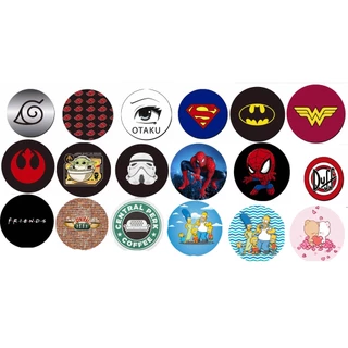 Porta Copos Bolacha Super Heróis Geek Nerd Chopp Cerveja Caneca Xicara Descanso MDF
