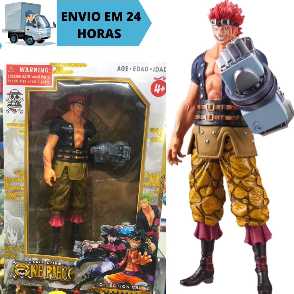 Boneco Anime Action Figure One Piece 21Cm Eustass Kid Dxf The Grandline ...