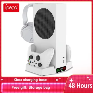 Carregador De Ventilador De Refrigeração Ipega Para Xbox Suporte Vertical 2 Controlador Estação De Carregamento Rápido De Dock Console Série S