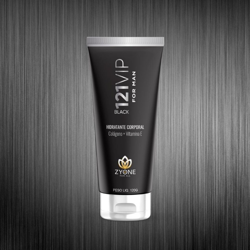 Creme Hidratante 121 Vip Black Zyone 120 Gr Corporal | Shopee Brasil