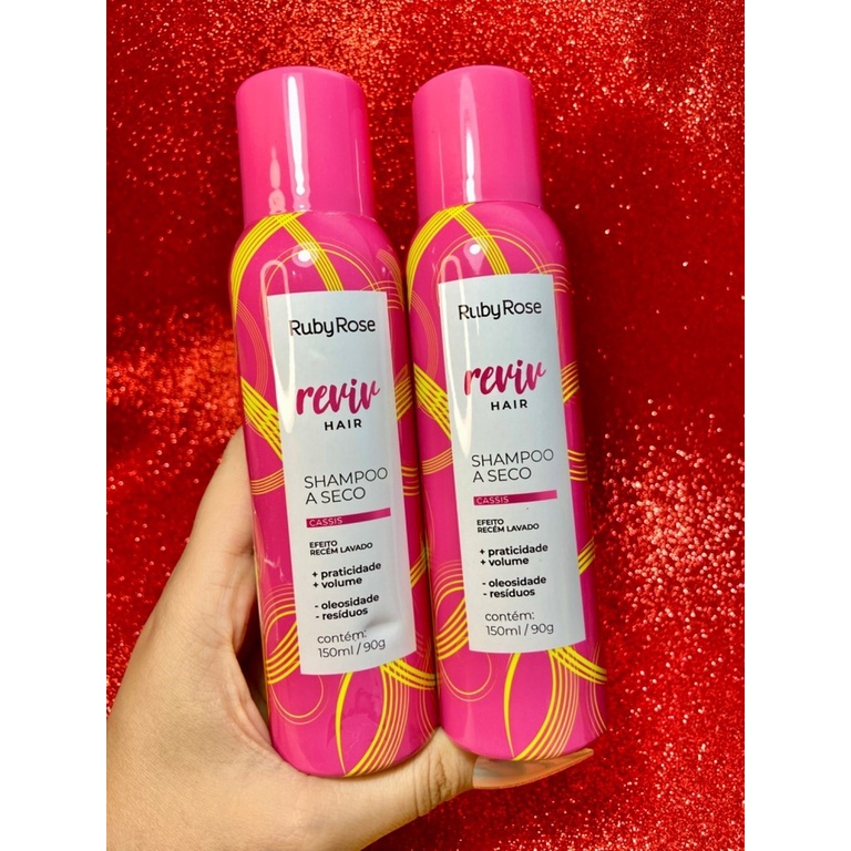 Shampoo a Seco Linha REVIV HAIR Ruby Rose | Shopee Brasil