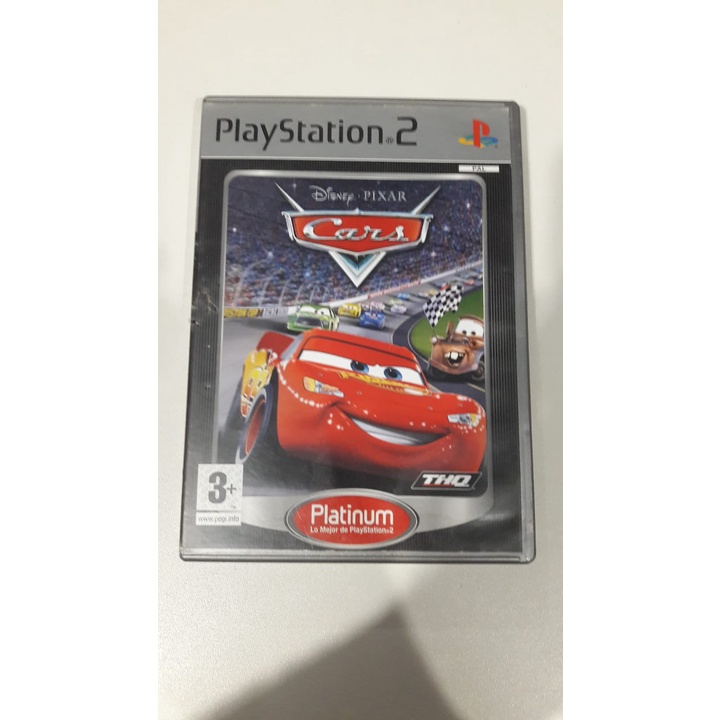 Carros Cars Disney Ps2 Jogo Original Completo Mídia Física