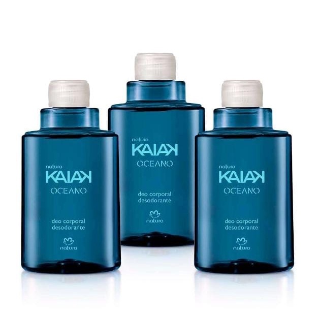 Kit Deo Corporal Kaiak Oceano Natura Masculino Ml Shopee Brasil