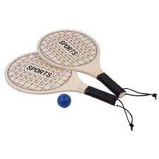 Kit 2 Raquete Com Bolinha De Beach Tennis - western em Oferta na Shopee