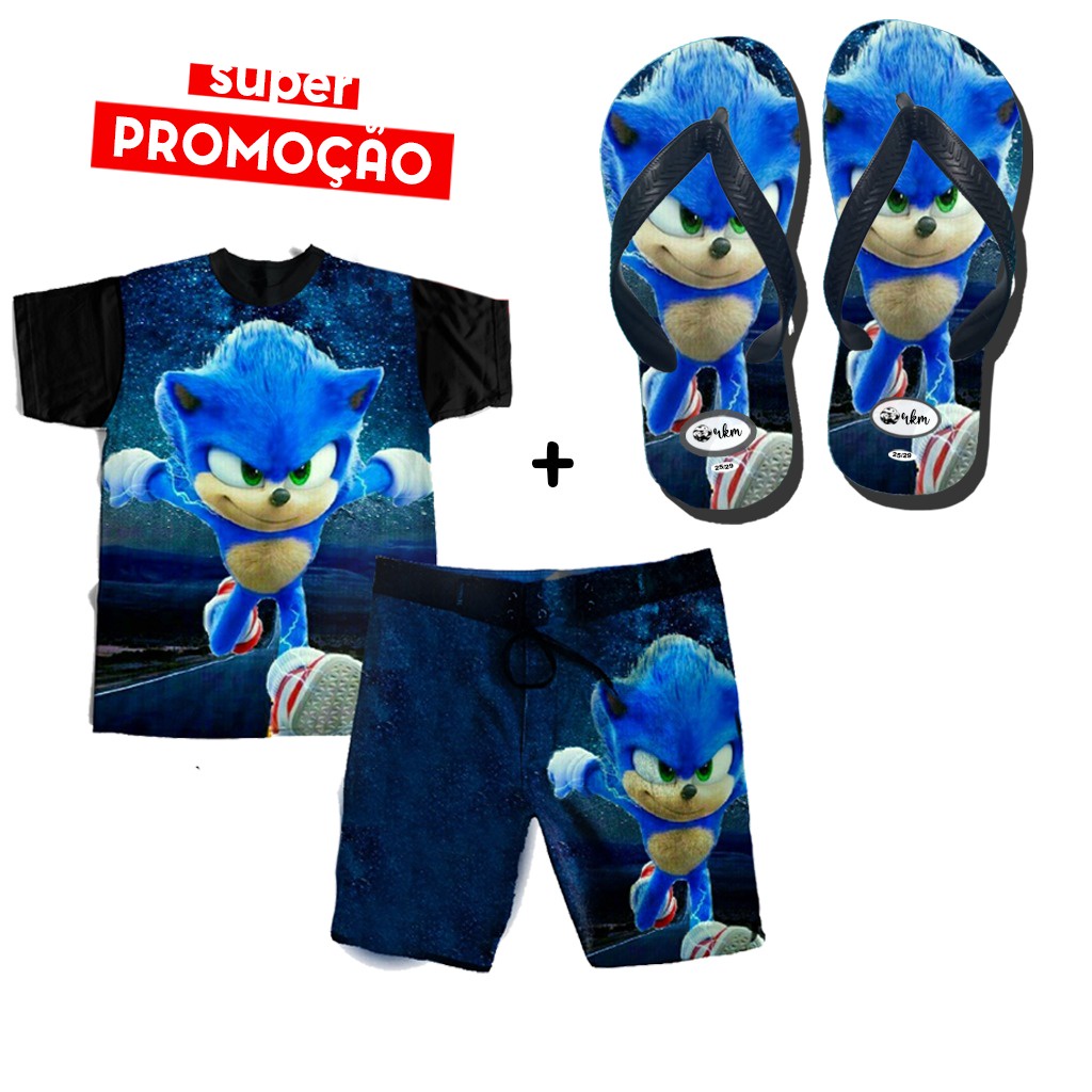 Siyarar Kids Conjunto de cama Sonic The Hedgehog para meninos