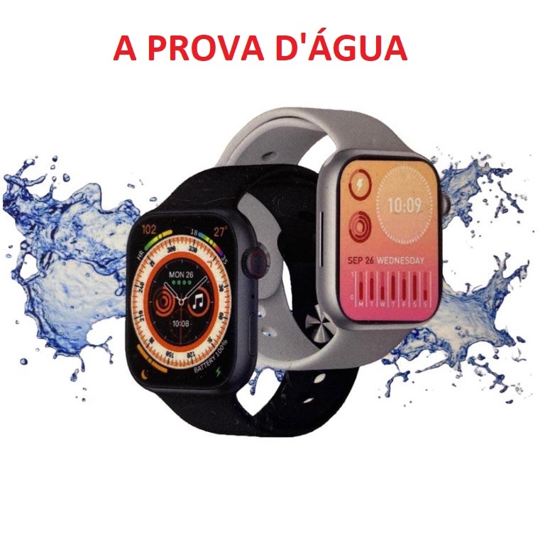 RELOGIO SMARTWATCH S18 100 A PROVA D AGUA RELOGIO FEMININO RELOGIO MASCULINO WATCH 8 44MM IP68 Shopee Brasil