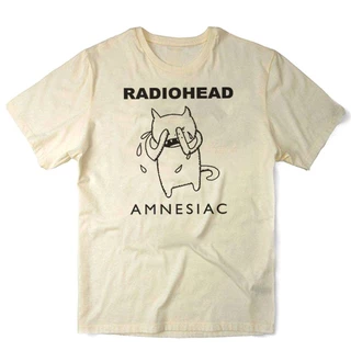 Camiseta Algodao Radiohead Amnesiac Unissex