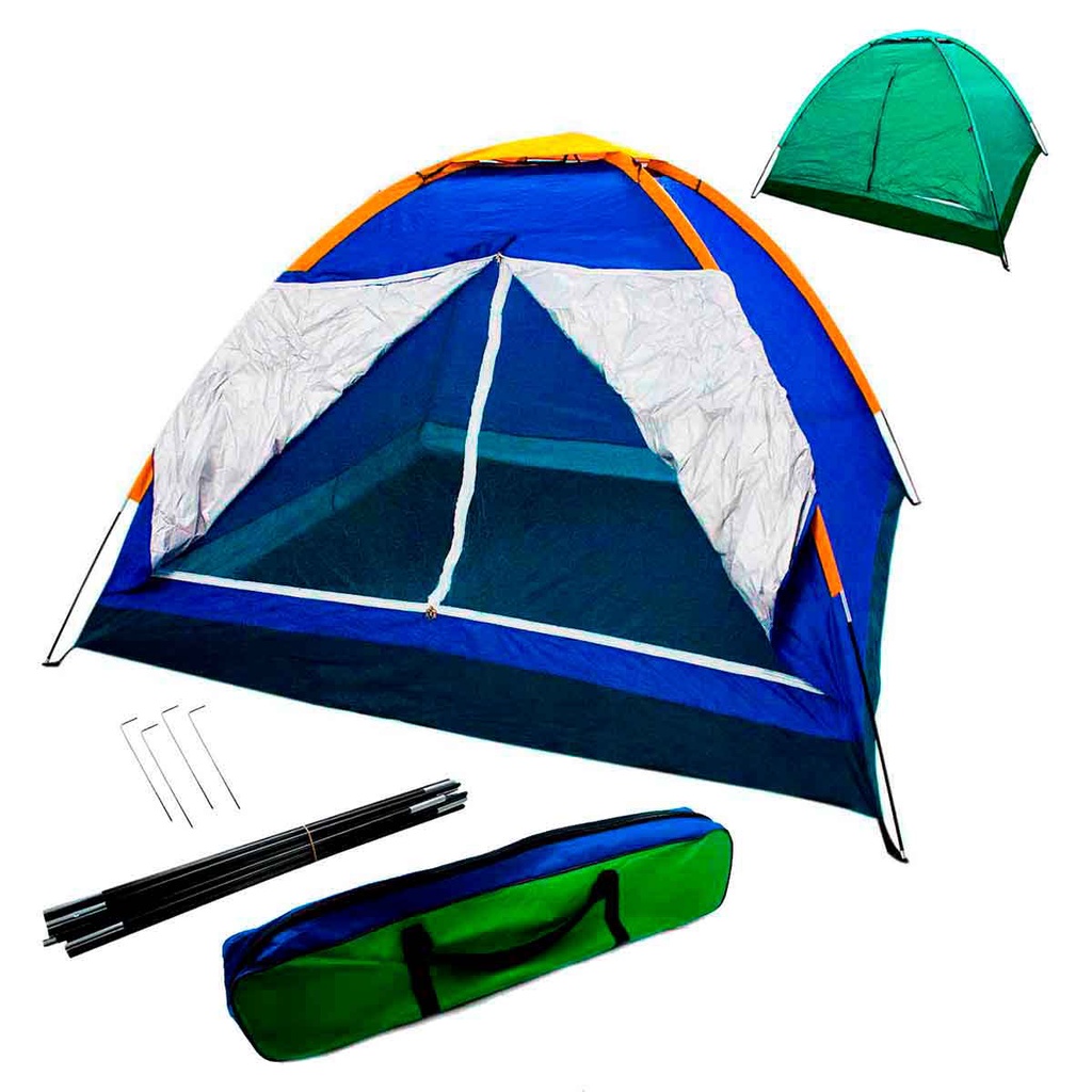 Barraca Camping de 4 Pessoas Iglu Tenda com Bolsa Acampamento | Shopee ...