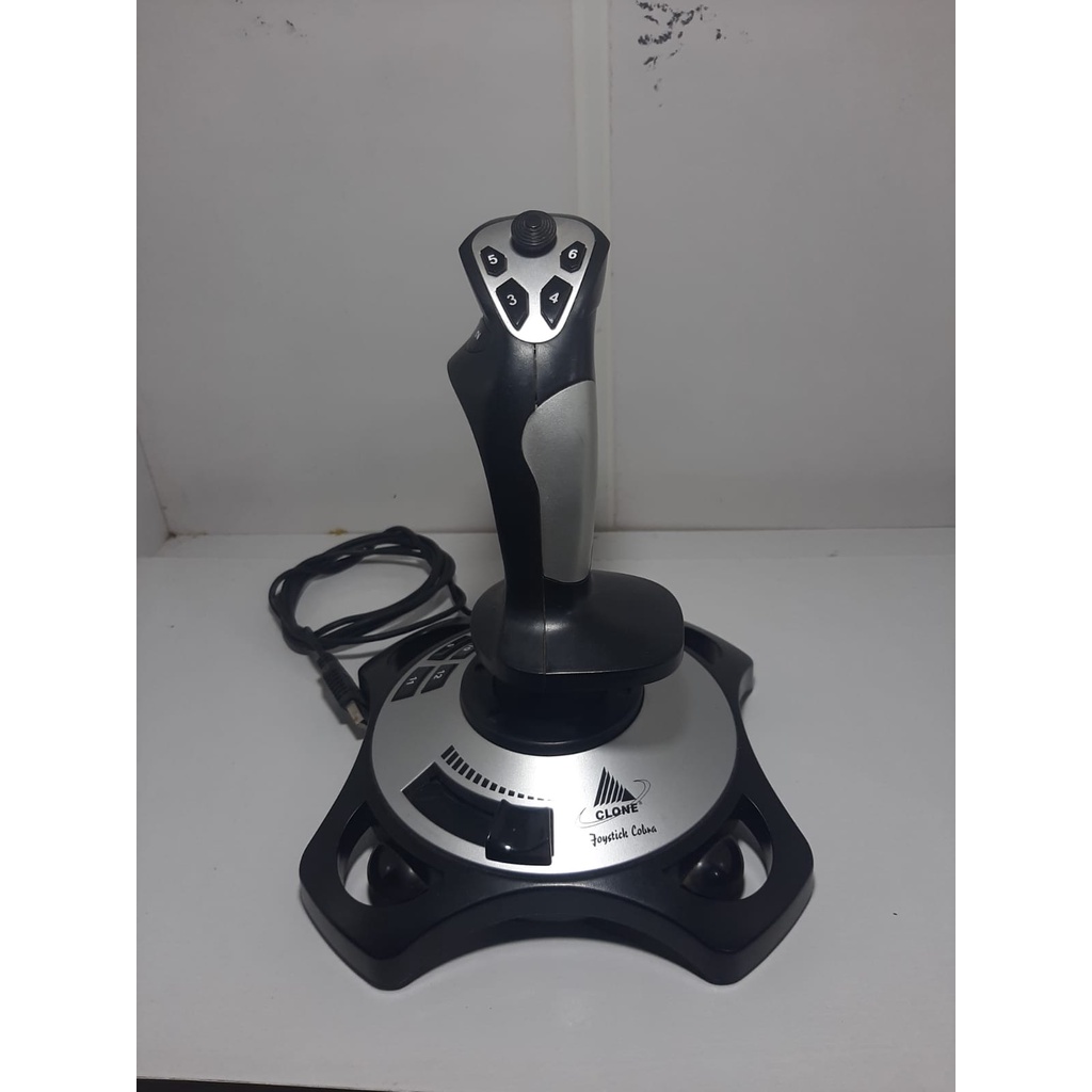 joystick cobra Controle simulador de voo marca clone