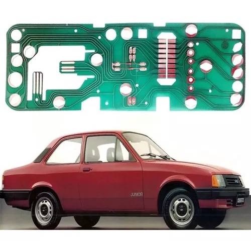 Malha Flexivel Placa Circuito Relogio Chevette Marajo Sle