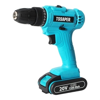 Parafusadeira Furadeira 3/8 Com Bateria 20v 10mm Tssaper