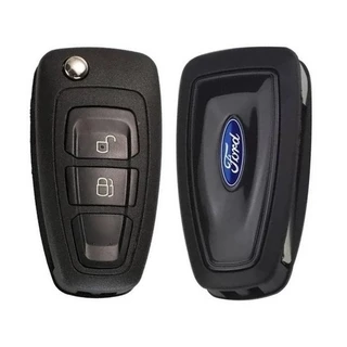 Chave Canivete Ford Focus Fiesta Ka New Eco Sport 2 Botões