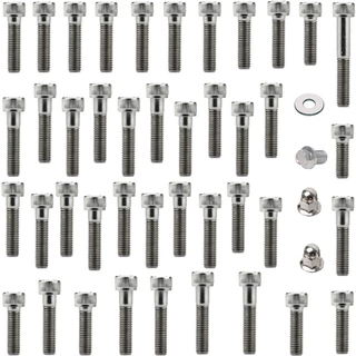 Kit parafusos inox motor completo CG160 Fan/Titan/Start 2016 em diante Honda (externos)