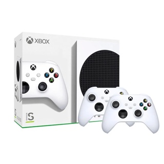 Xbox Séries S com dois controles