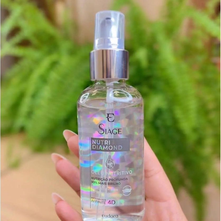 Oleo Nutritivo Siáge Nutri Diamond Eudora 110ml | Shopee Brasil