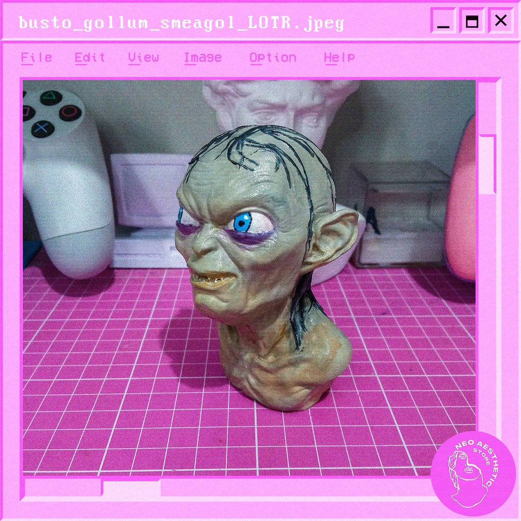 MiniCo - Lord of the Rings - Gollum - Iron Studios (Senhor dos Anéis) (  Smeagol ) - ZONA DE GEEK