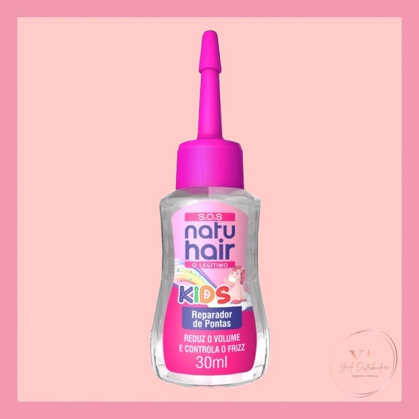 Reparador de Pontas SOS NatuHair Kids 30ml | Shopee Brasil