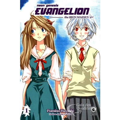 Mangá Neon Genesis Evangelion The Iron Maiden 2nd Editora Conrad Fumino Hayashi ( Vários Novos e Lacrados )