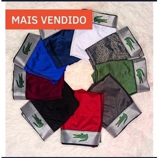 Kit com 10 Cuecas Boxer Adulto Envio Imediato microfibra cores e estampas variadas