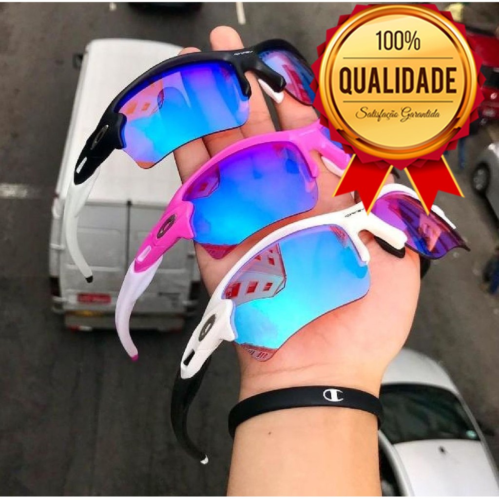 Óculos De Sol Flak Lupinha Masculino Feminino Lupa Flak 2.0