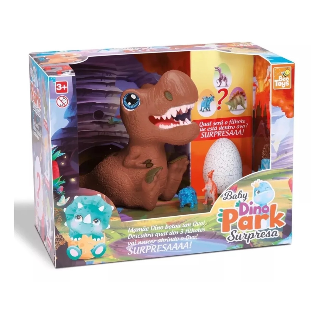 Dinossauro Ataca Brinquedo Boneco Infantil Resgate Os Ovos