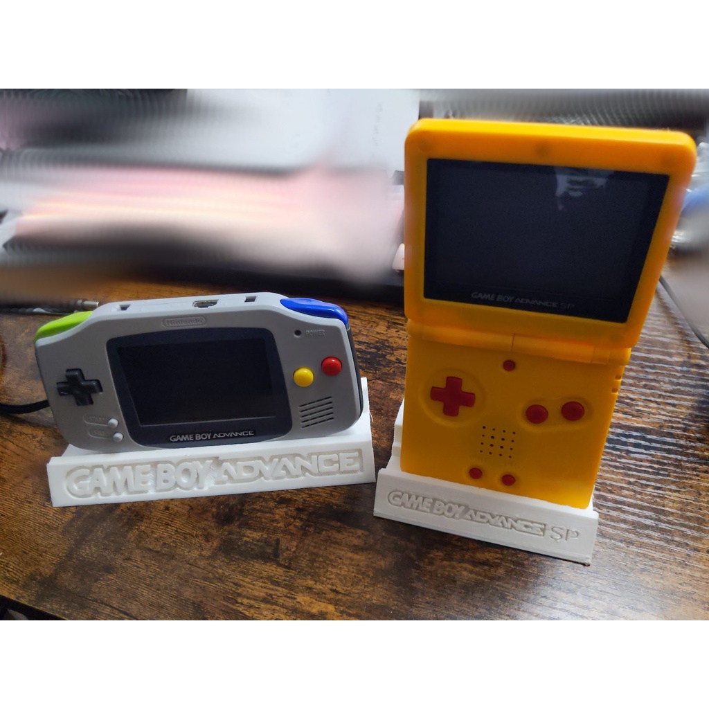 Base Suporte de Mesa e Exibição Para Gameboy GB, GBC, GBA, GBASP, GBL, GBP, GBMICRO