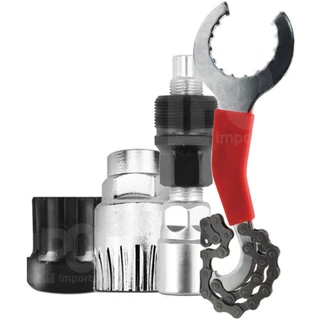 Kit De Ferramentas Extrator Pedivela Cassete Movimento Central Reparo Bicicletas Mountain Bike