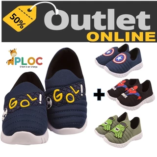 KIT OUTLET 2 PARES TÊNIS PERSONAGENS MEIA CALCE FACIL P47 MARINHO GOL + PERSONAGEM ADICIONAL A ESCOLHER em Oferta na Shopee