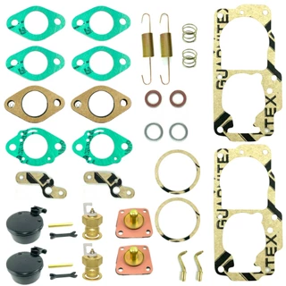 Kit Reparo Carburador Kombi Fusca Duplo H 32 Pdsi Solex Brosol