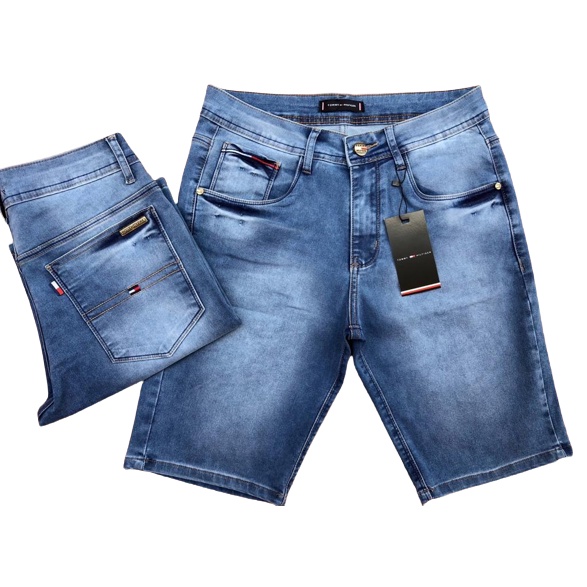 Bermuda jeans masculina Tommy Hilfiger em Promoção na Shopee Brasil 2024