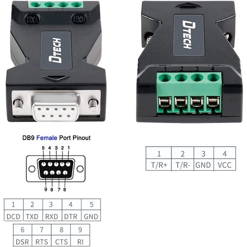 Kit 10 Conversor Adaptador Serial Sintechi Rs232 Para Rs485 Novo ...