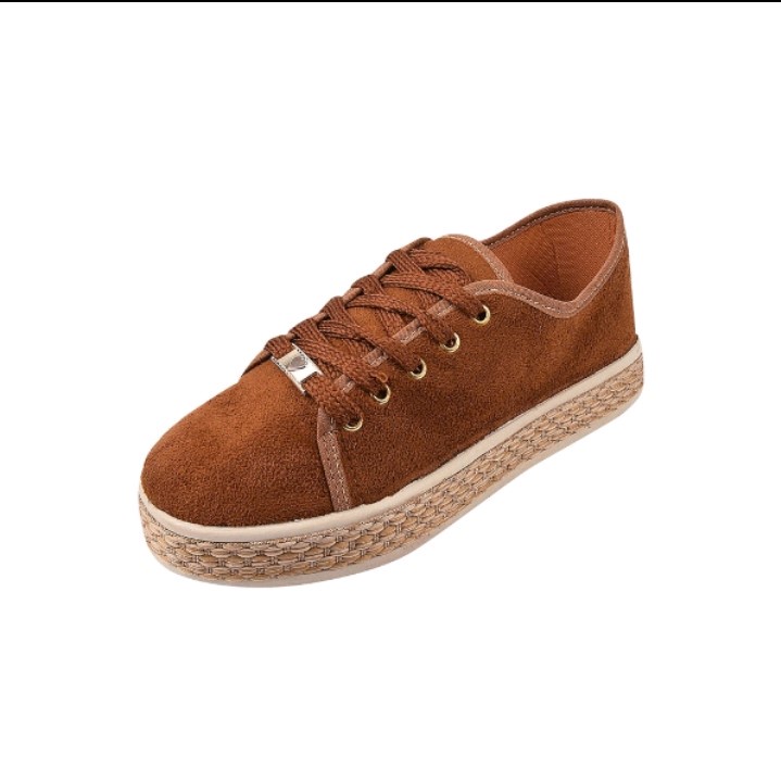 Tênis Feminino Plataforma Casual Sneakers Branco Colors - Loja de Calçados  Online