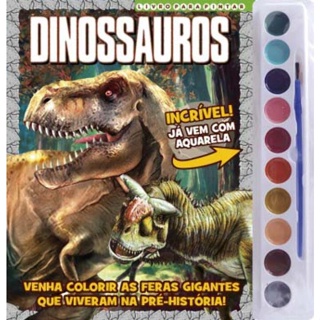 Livro Disney Aquarela - O Bom Dinossauro - Editora DCL - Kits e
