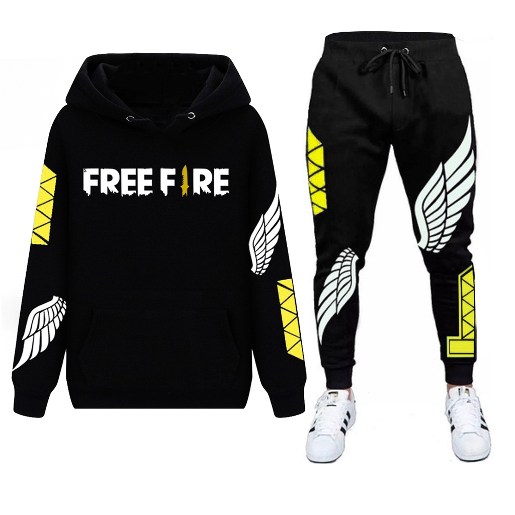 Moletom masculino hot sale free fire