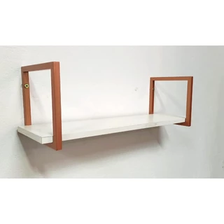 Nicho ROSE GOLDE estilo Industrial 20x20/ Para 1 prateleira em Oferta na Shopee