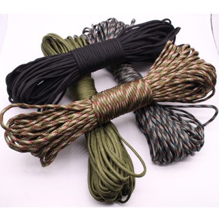 Corda de escalada tipo guarda-chuva, para aventura ao ar livre, 7 núcleos, padrão militar, acampamento, escalada, tecido Corda de escalada tipo guarda-chuva, para aventura ao ar livre, 7 núcleos, padrão militar, acampamento, escalada, tecido Corda de e