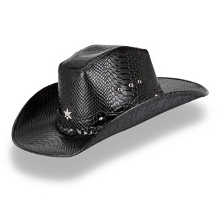 Chapeu De Cowboy Masculino Preto