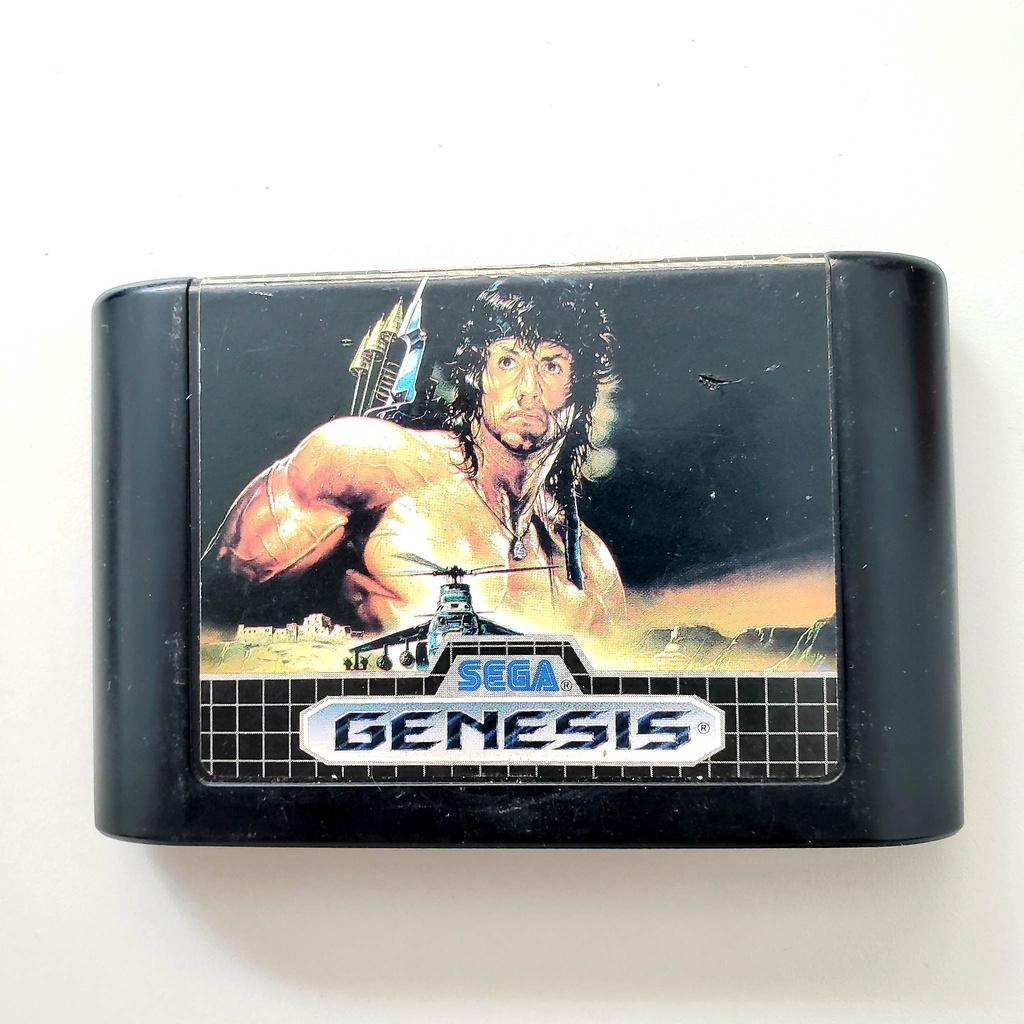 Aimant Frigo Rambo III Sega Mega Drive - Collection Rétro Gaming, Neuf