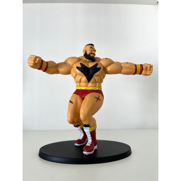 Zangief Street Fighter Boneco Busto Coleção Presente 16cm