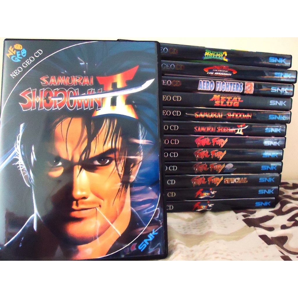 Produto Jogos de Neo Geo CD Midia Fisica